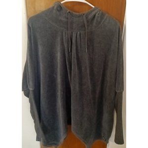 Calvin Klein Performance Shirt Pullover Hoodie Top Womens S Quick Dry Gray